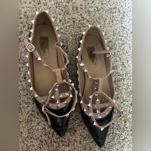 Well loved Valentino Flats looking for good home, size 39